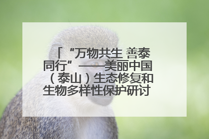 “万物共生 善泰同行”——美丽中国（泰山）生态修复和生物多样性保护研讨会成功举办