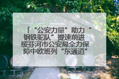 “公安力量”助力“钢铁驼队”提速前进 绥芬河市公安局全力保障中欧班列“东通道”绥芬河隧道贯通