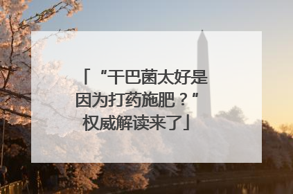 “干巴菌太好是因为打药施肥？”权威解读来了