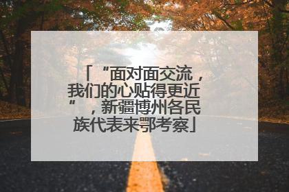 “面对面交流，我们的心贴得更近”，新疆博州各民族代表来鄂考察