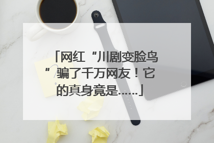 网红“川剧变脸鸟”骗了千万网友！它的真身竟是……