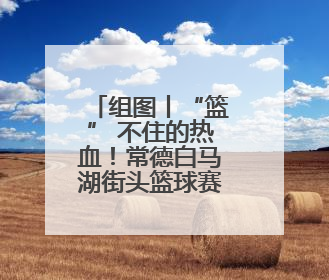 组图丨“篮” 不住的热血！常德白马湖街头篮球赛燃爆夏夜