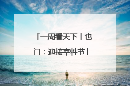 一周看天下丨也门：迎接宰牲节