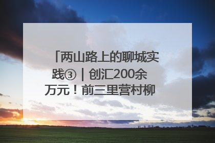 两山路上的聊城实践③｜创汇200余万元！前三里营村柳篱笆畅销西班牙