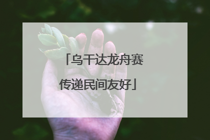 乌干达龙舟赛传递民间友好