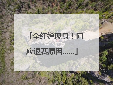 全红婵现身！回应退赛原因……