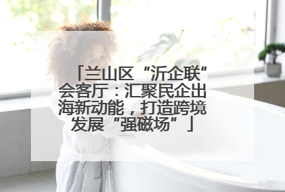 兰山区“沂企联”会客厅：汇聚民企出海新动能，打造跨境发展“强磁场”