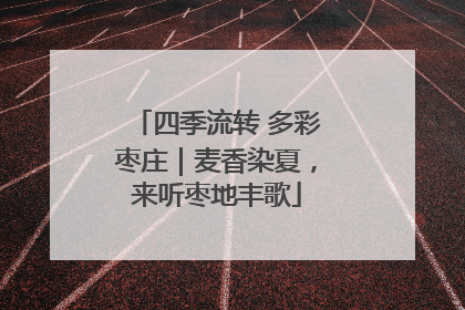 四季流转 多彩枣庄｜麦香染夏，来听枣地丰歌