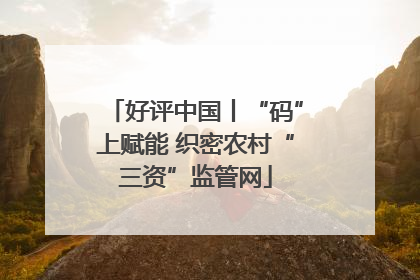 好评中国丨“码”上赋能 织密农村“三资”监管网