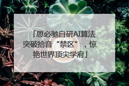 思必驰自研AI算法突破拾音“禁区”，惊艳世界顶尖学府