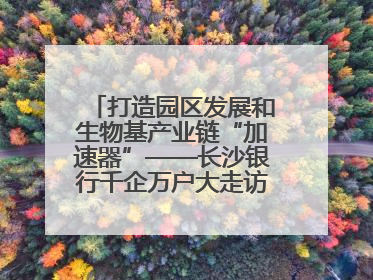 打造园区发展和生物基产业链“加速器”——长沙银行千企万户大走访·怀化高新区、生物基产业链专场活动举行