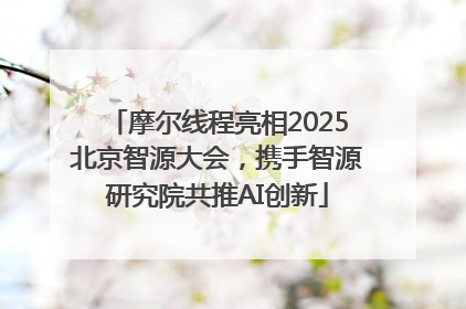 摩尔线程亮相2025北京智源大会，携手智源研究院共推AI创新