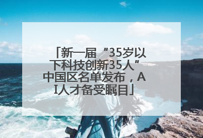 新一届“35岁以下科技创新35人”中国区名单发布，AI人才备受瞩目