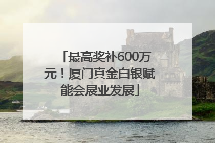 最高奖补600万元！厦门真金白银赋能会展业发展