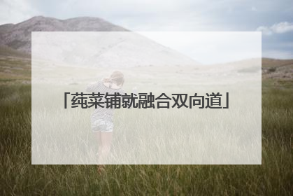 莼菜铺就融合双向道