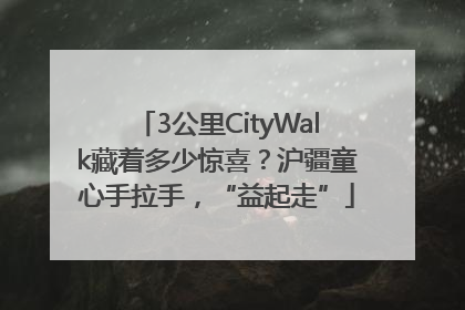 3公里CityWalk藏着多少惊喜？沪疆童心手拉手，“益起走”