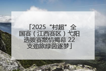 2025“村超”全国赛（江西赛区）弋阳选拔赛燃情揭幕 22支劲旅绿茵逐梦