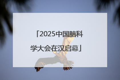 2025中国脑科学大会在汉启幕