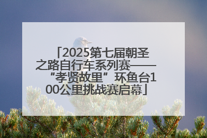 2025第七届朝圣之路自行车系列赛——“孝贤故里”环鱼台100公里挑战赛启幕