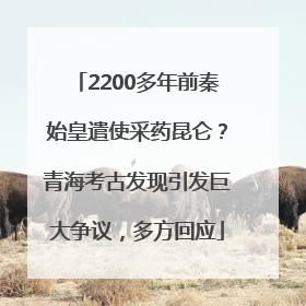 2200多年前秦始皇遣使采药昆仑？青海考古发现引发巨大争议，多方回应