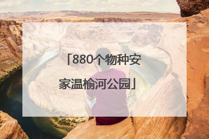 880个物种安家温榆河公园
