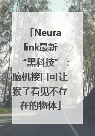 Neuralink最新“黑科技”：脑机接口可让猴子看见不存在的物体